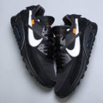 Kde koupit The Off-White x Nike Air Max 90 v černé colorway?
