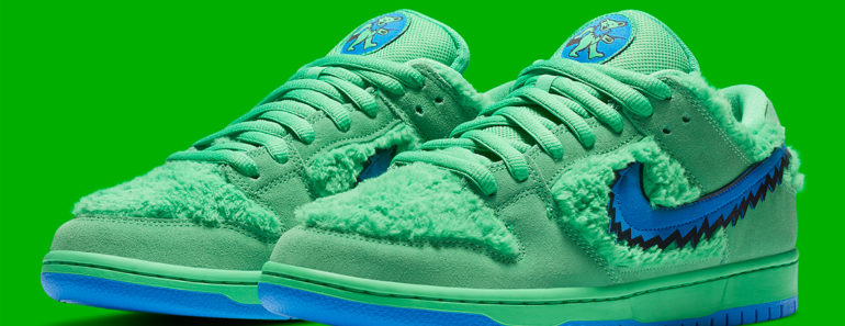 Nike se dává dohromady s legendární rockovou kapelou! Výsledkem je kolabo The Grateful Dead x Nike SB Dunk Low!