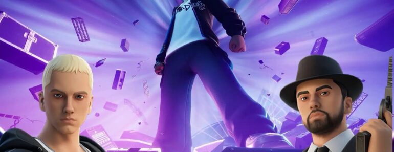 Eminem ve Fortnite: Jak se zúčastnit jeho virtuálního koncertu a získat jeho skiny