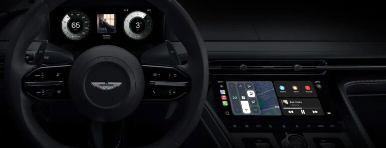 Apple představuje novou generaci CarPlay pro Porsche a Aston Martin