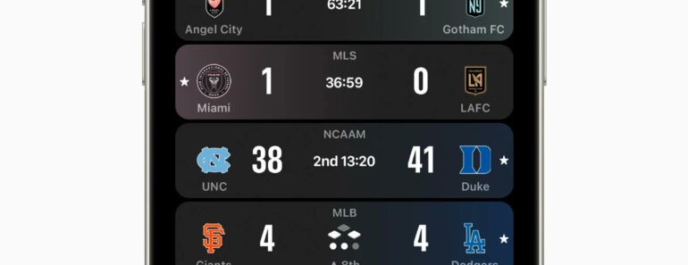 Apple Sports: nová hrozba pro Livesport?